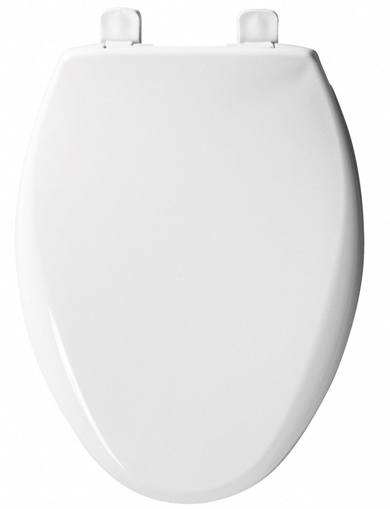 Bemis Elongated, Standard Toilet Seat Type, Closed Front Type, Includes Cover Yes, White - 7900TDGSL