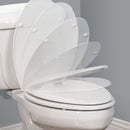 Bemis Elongated, Standard Toilet Seat Type, Closed Front Type, Includes Cover Yes, White - 7900TDGSL