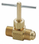Parker Needle Valve, 1/4 In., Flare to Male Pipe - NV103F-4-2
