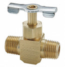 Parker Needle Valve, 1/4 In., Male Pipe-Male Pipe - NV107P-4