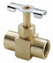 Parker Needle Valve, 1/8 In, Female Pipe-Fem Pipe - NV109P-2