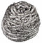 Scotch-Brite 3-3/4" x 3-3/4" Stainless Steel Scrubber, Silver, 1EA - 84