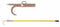 Ampco Pike Pole, 5 11/16 in x 1 3/4 in Head Size, 8 ft Handle Length - PP-96