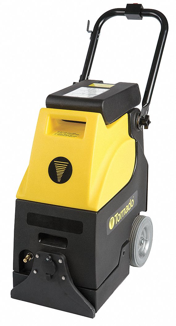 Tornado Walk Behind Carpet Extractor, 4.25 gal, 120V, 60 psi, 13 in Cleaning Path - 98150
