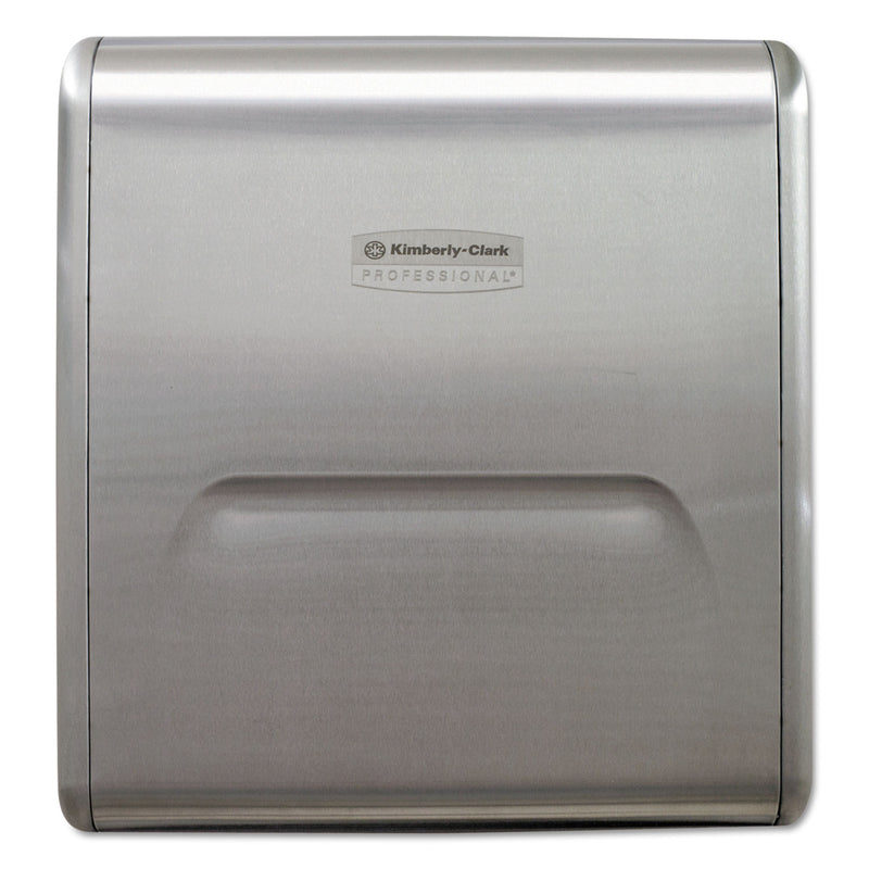 Kimberly-Clark Mod Recessed Dispenser Narrow Housing, Stainless Steel, 10 3/4 X 4 X 15.37 - KCC31498