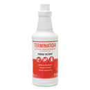 Fresh Products Terminator Deodorizer All-Purpose Cleaner, 32Oz Bottles, 12/Carton - FRS1232TNCT