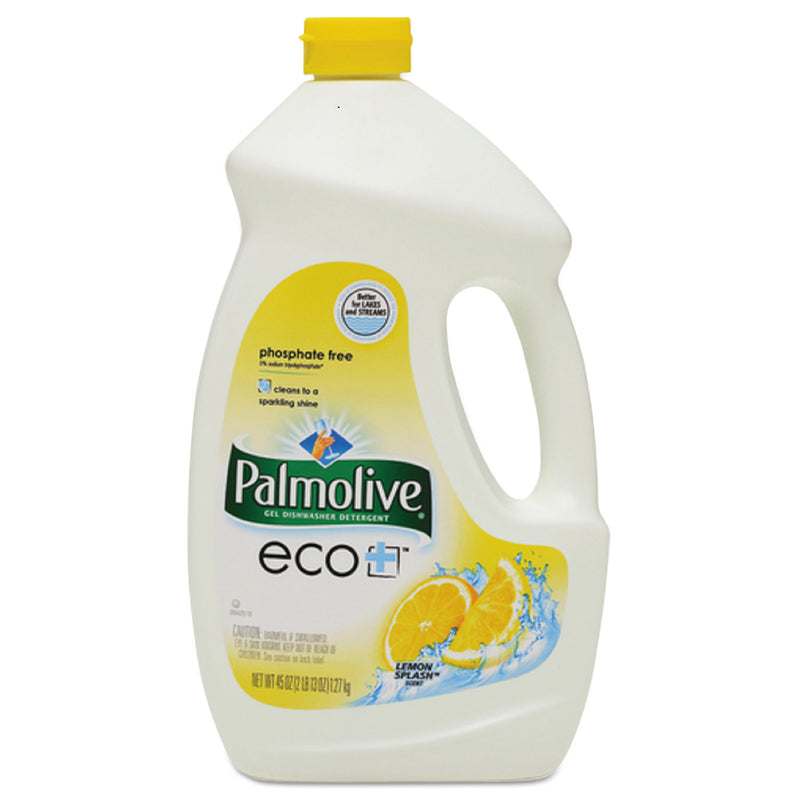 Palmolive Automatic Dishwasher Gel, Lemon, 45 Oz Bottle, 9/Carton - CPC47805