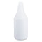 Boardwalk Embossed Spray Bottle, 24 Oz, Clear, 24/Carton - BWK00024