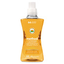 Method 4X Concentrated Laundry Detergent, Ginger Mango, 53.5 Oz Bottle, 4/Carton - MTH01490