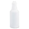 Boardwalk Handi-Hold Spray Bottle, 16 Oz, Clear, 24/Carton - BWK00016