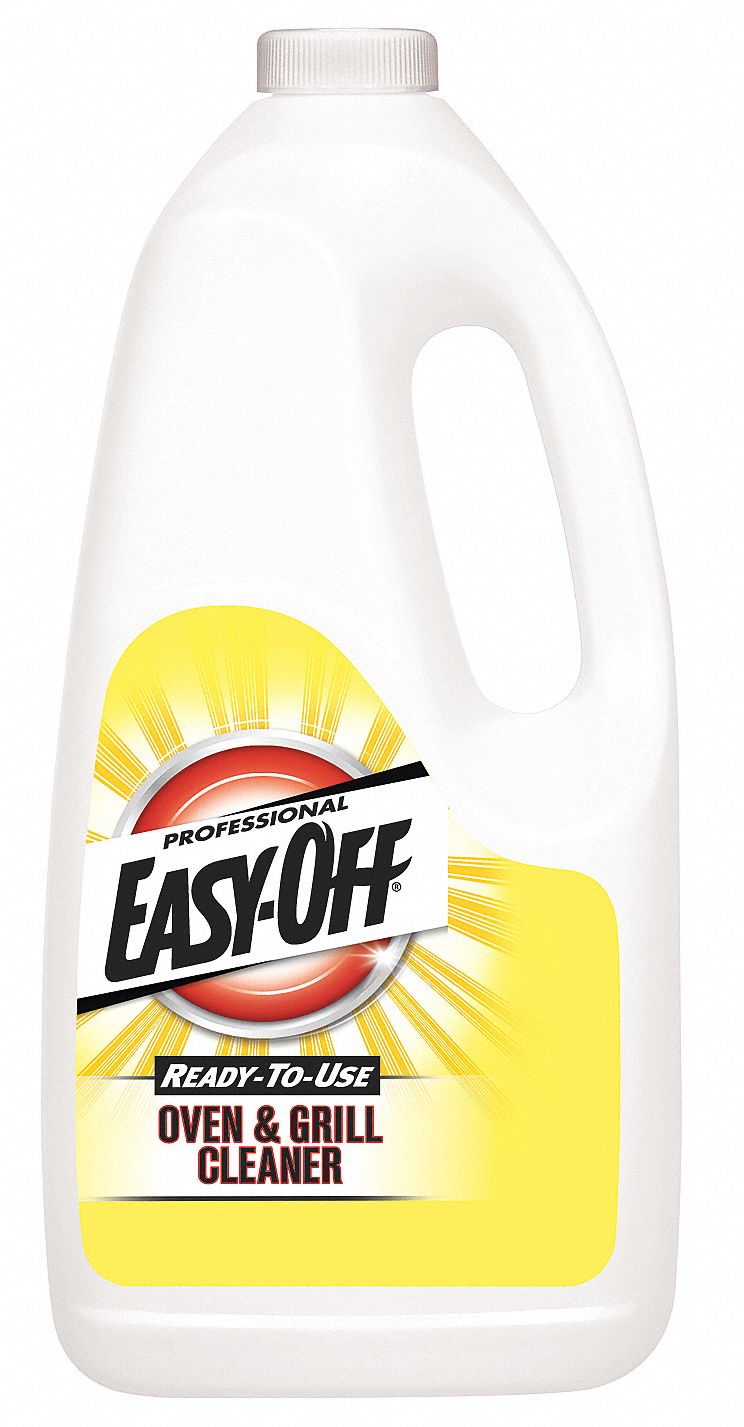 EASY-OFF Oven Cleaner, 2 qt. Cleaner Container Size, Jug Cleaner Container Type, Liquid Cleaner Form - REC 80689