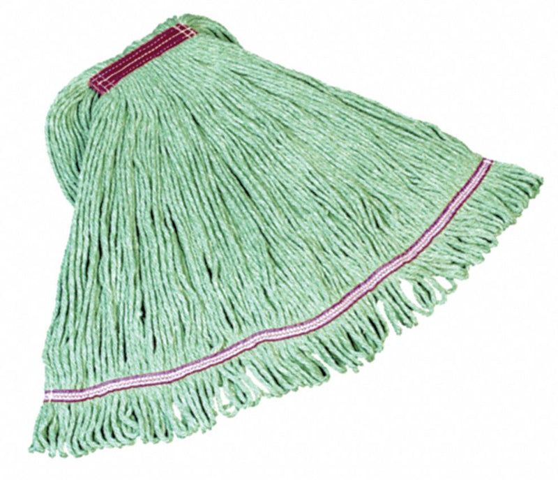 Rubbermaid Side Gate Synthetic String Wet Mop Head, Green - FGC21306GR00