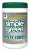 Simple Green All Purpose Cleaning Wipes, 10 in x 12 in, White - 3810000613351