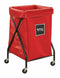 Royal Basket 1-Compartment X-Frame Laundry Cart, 150 lb. Capacity, 22" L X 20" W X 35-1/2" H - G06-RRX-XFA-3ONN