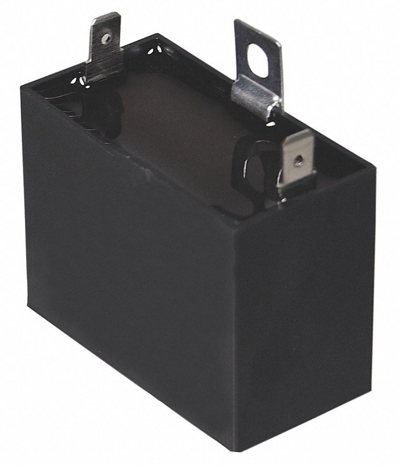 Dayton Rectangle Motor Run Capacitor,8 Microfarad Rating,440VAC Voltage - 22F177