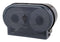Tough Guy Toilet Paper Dispenser, Tough Guy, Smoke, Standard Core, (2) Rolls Dispenser Capacity, Plastic - 22LC64