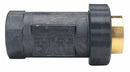 Zurn Check Valve, 1 in x 3/4 in, Dual, Inline, Composite, Union Female Meter x FNPT - 1UFMX34F-705