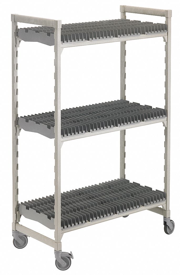 Cambro Drying Cart, 84 Slots, Polypropylene - CPMU244875DRPKG