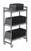 Cambro Drying Cart, 105 slots, Composite - EMU246078DRPKG