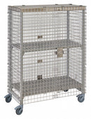 Cambro Mobile Security Unit, 67-3/4"H, Spckld Gry - CPMU244867SUPKG