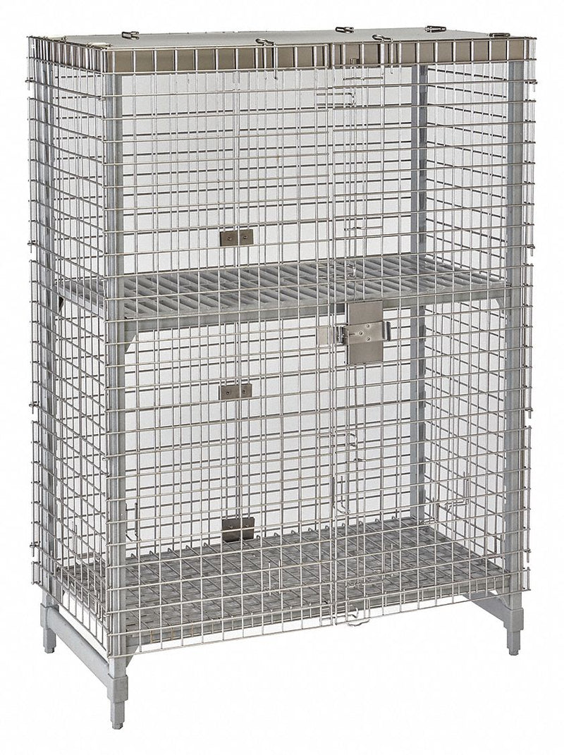 Cambro Stationary Security Unit, 64-1/2" H, Gray - EACPU244864SUPKG