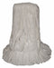 Tough Guy Quick Change, Side-Gate Rayon Strip Wet Mop Head, White - 22VA21
