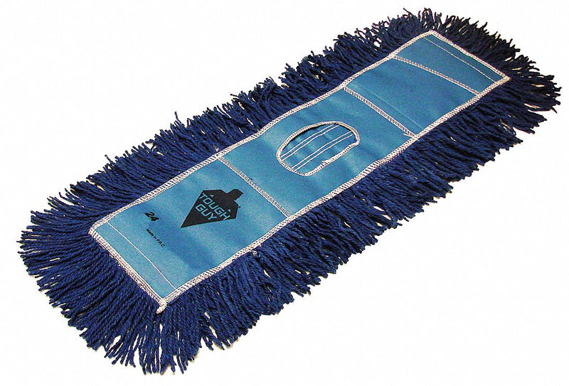 Tough Guy Synthetic, Cotton Dust Mop, Length 24", Width 5", 1 EA - 22VA40