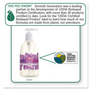 Seventh Generation Natural Hand Wash, Lavender Flower & Mint, 12Oz Pump Bottle, 8/Carton - SEV22926CT