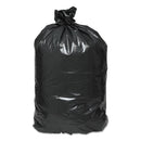 Classic Linear Low-Density Can Liners, 45 Gal, 0.63 Mil, 40" X 46", Black, 250/Carton - WBI404616B