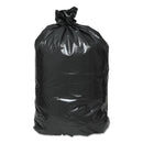 Earthsense Commercial Linear Low Density Recycled Can Liners, 56 Gal, 2 Mil, 43" X 47", Black, 100/Carton - WBIRNW4320