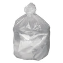 Good 'n Tuff Waste Can Liners, 10 Gal, 6 Microns, 24" X 24", Natural, 1,000/Carton - WBIGNT2424