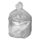 Good 'n Tuff Waste Can Liners, 33 Gal, 9 Microns, 33" X 39", Natural, 500/Carton - WBIGNT3340