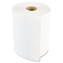Boardwalk Hardwound Paper Towels, 1-Ply, 8" X 600Ft, White, 2" Core, 12 Rolls/Carton - BWK6261B