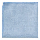 Rubbermaid Microfiber Cleaning Cloths, 16 X 16, Blue, 24/Pack - RCP1820583