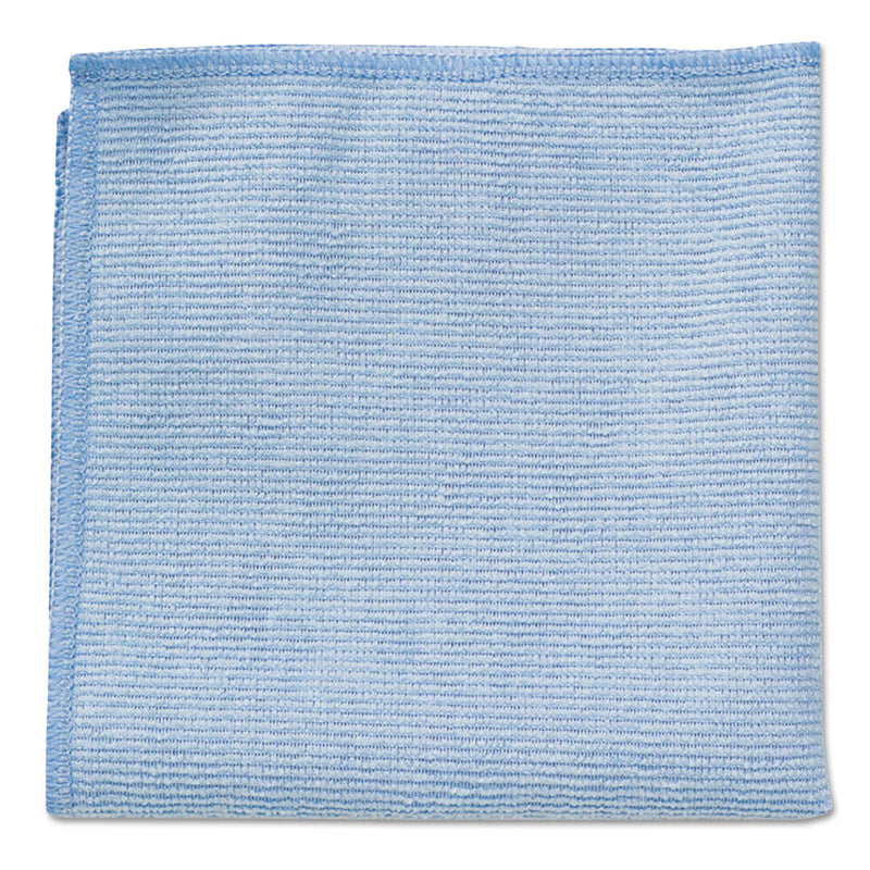 Rubbermaid Microfiber Cleaning Cloths, 16 X 16, Blue, 24/Pack - RCP1820583