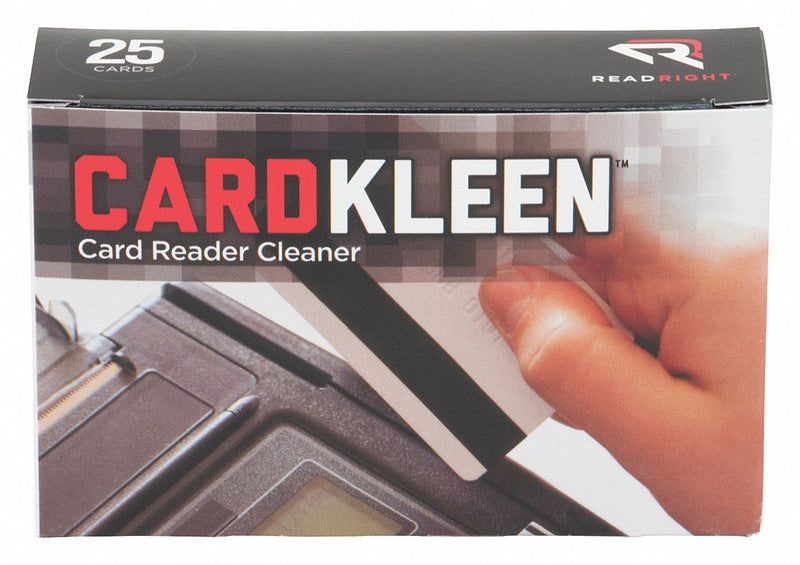 Read Right Card Reader Cleaner, Recommended For Access Control/ID Cards, Credit Card Readers - REARR1222