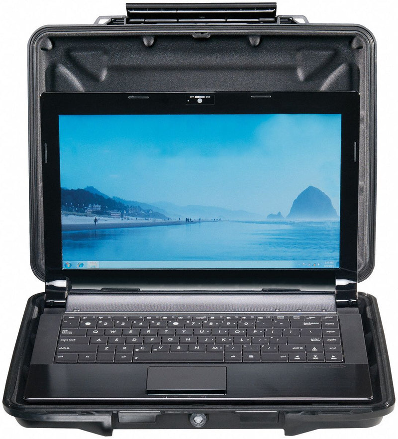 Pelican ABS Hardback Laptop Case with Liner for 14 in Laptops, Black - 1085CC