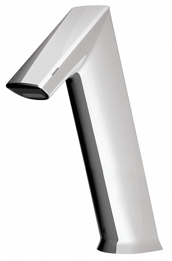 Sloan Chrome, Angled Straight, Bathroom Sink Faucet, Motion Sensor Faucet Activation, 0.5 gpm - EFX150.000.0000