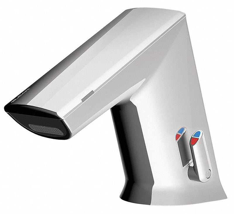 Sloan Chrome, Angled Straight, Bathroom Sink Faucet, Motion Sensor Faucet Activation, 1.5 gpm - EFX350.502.0000