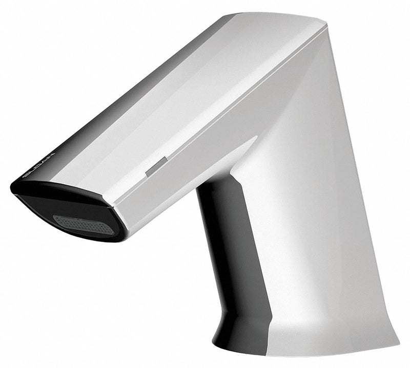 Sloan Chrome, Angled Straight, Bathroom Sink Faucet, Motion Sensor Faucet Activation, 0.5 gpm - EFX380.010.0000
