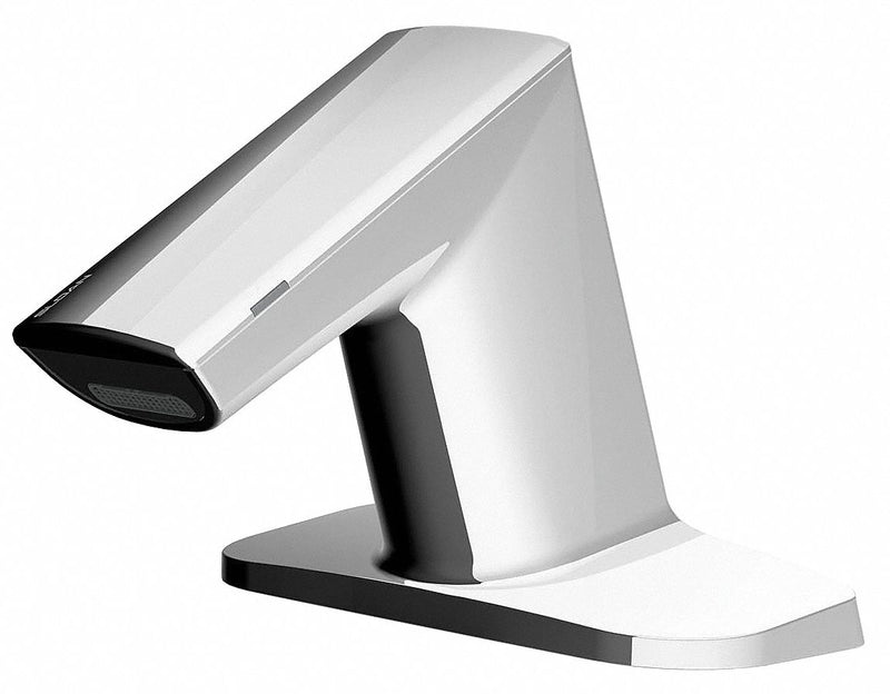 Sloan Chrome, Angled Straight, Bathroom Sink Faucet, Motion Sensor Faucet Activation, 0.5 gpm - EFX650.110.0000