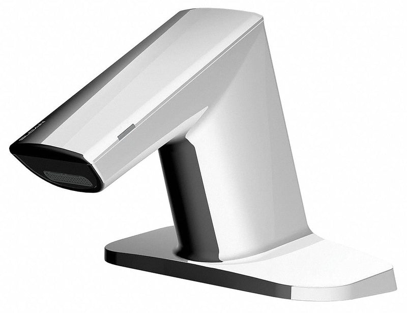 Sloan Chrome, Angled Straight, Bathroom Sink Faucet, Motion Sensor Faucet Activation, 0.5 gpm - EFX680.010.0000