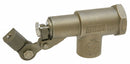 BOB Pipe-Mount Float Valve, 1/4 in -20 Rod Thread, Stainless Steel w/Viton Seal - R1350-3/8