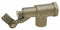 BOB Pipe-Mount Float Valve, 1/4 in -20 Rod Thread, Stainless Steel w/Viton Seal - R1350-1/2