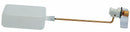 Bobby Bulkhead-Mount Mini Float Valve, Brass/Plastic - RM64