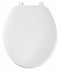 Bemis Round, Standard Toilet Seat Type, Closed Front Type, Includes Cover Yes, White - 70 000
