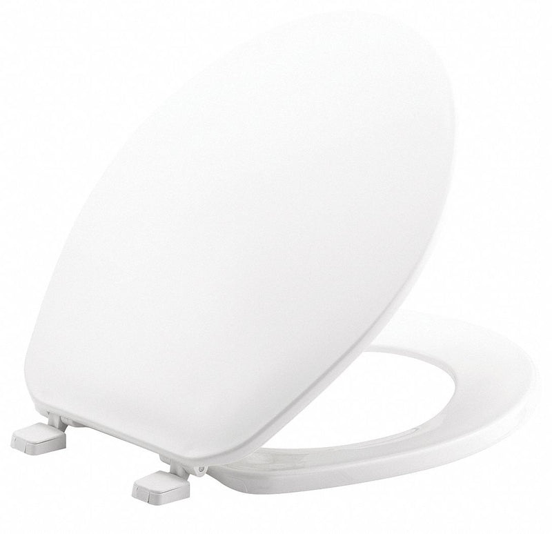 Bemis Round, Standard Toilet Seat Type, Closed Front Type, Includes Cover Yes, White - 70 000