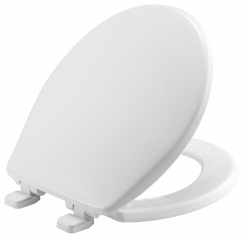 Bemis Round, Standard Toilet Seat Type, Closed Front Type, Includes Cover Yes, White - 730SL 000