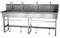Sani-Lav Sani-Lav, General Purpose, 4, Stainless Steel, Wash Station - 58F1