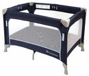 Foundations 40-1/4"L x 28-1/2"W x 29-1/2"H Compact Play Yard Crib, Blue Steel - 1456037